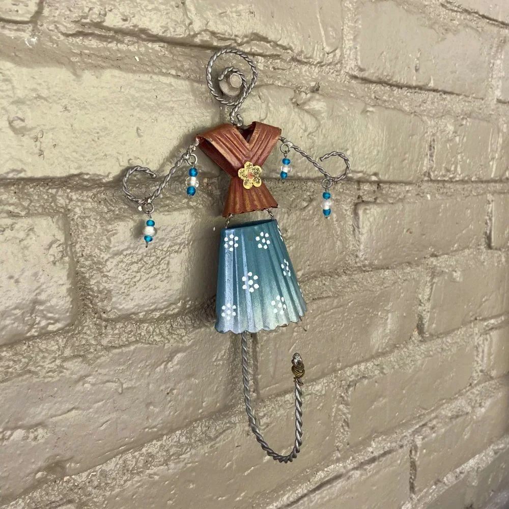 Adorable Chic Metal Dress Hook for Robes, Clothes, Purses Etc